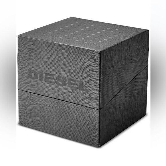 Diesel Men's Chronograph Split Gold-Tone Stainless Steel Bracelet Watch 51mm NEW - Picture 4 of 11